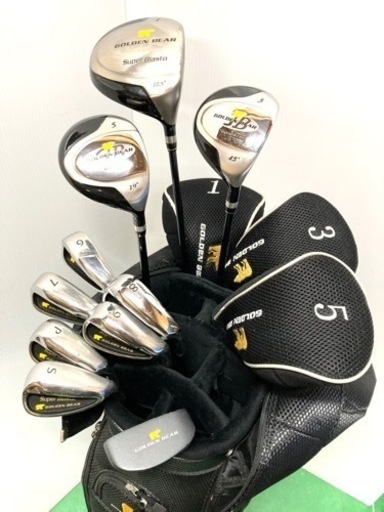 SOLD OUT！】◇GOLDEN BEAR◇ゴルフクラブ フルセット＋ キャディ  
