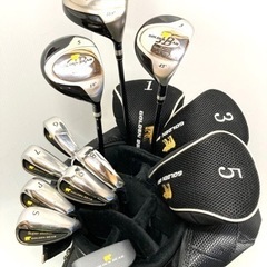 【SOLD OUT！】◆GOLDEN BEAR◆ゴルフクラブ フルセット＋ キャディバッグ＋豪華付属品