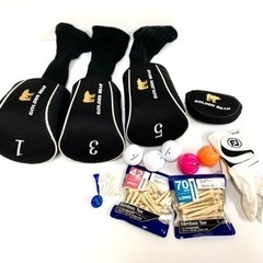 【SOLD OUT！】◆GOLDEN BEAR◆ゴルフクラブ フルセット＋ キャディバッグ＋豪華付属品