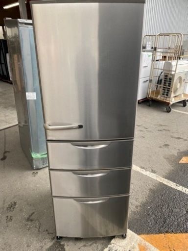 福岡市内配送設置無料　AQUA アクア AQR-S36E(S） [冷蔵庫（355L・右開き） 4ドア ステンレスシルバー]