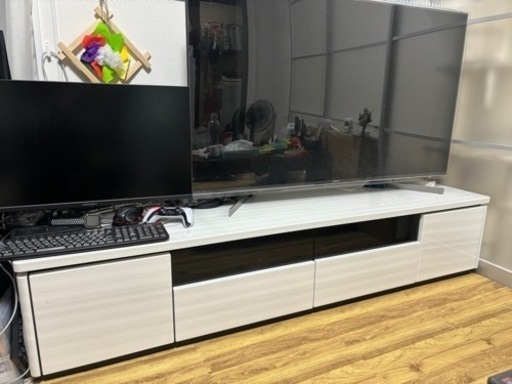 テレビ台(テレビボード) 180㎝×奥行45.5㎝×高さ38㎝　元は61,200円
