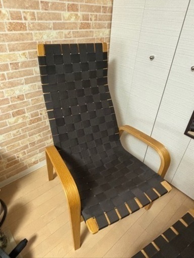 【引取限定】無印良品 リラックスチェア オットマン セット 【値下げ】