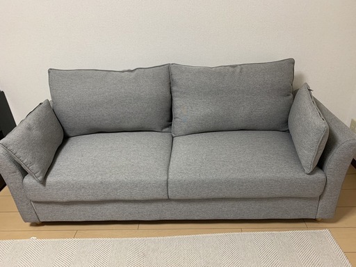 エアリゾームブランド収納付き2.5人掛け/クッション2個付き/北欧/IKEA/カリモク/IDEE/