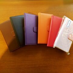 【まとめ売り】iPhoneSEケース、着せ替え6色　手帳型