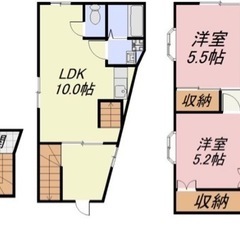 🤠賃貸戸建 守口市東郷通3丁目　京阪本線門真市駅 3階建2、3階...