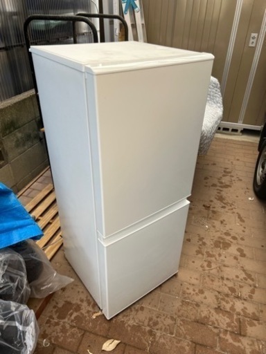 冷蔵庫　100L 2022年製　アクア　AQR-13E8(W)型
