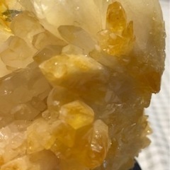 黄水晶　クラスター　パワーストーン　