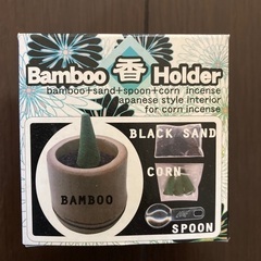 Bamboo香Holder