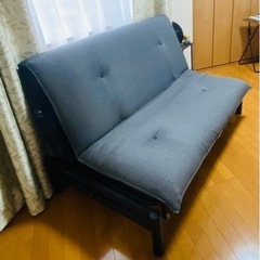交渉中】ソファーベッド/美品です（昨年春に購入）