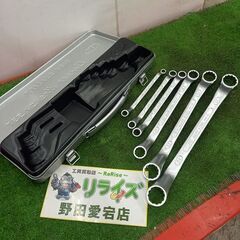 KTC　KYOTO TOOL オフセット メガネレンチ6本組【野...