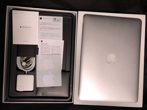 MacBook Air 13インチ Early 2015 MMGF2J/A・箱入りセット・MacOS