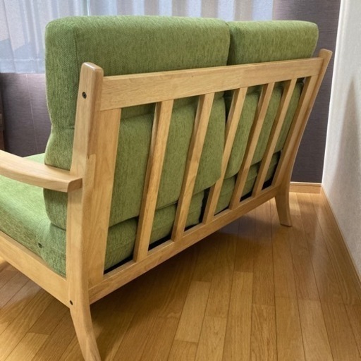 ニトリ ソファ ニトリ （2人がけの右座席のみ）レザーソファ ニトリの