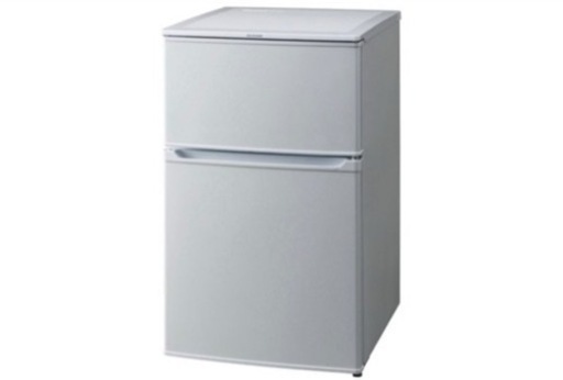 値下げ　2ドア冷蔵庫 アイリスオーヤマ IRIS OHYAMA IRR-90TF-W 冷蔵庫 （90L・右開き） 一人暮らし