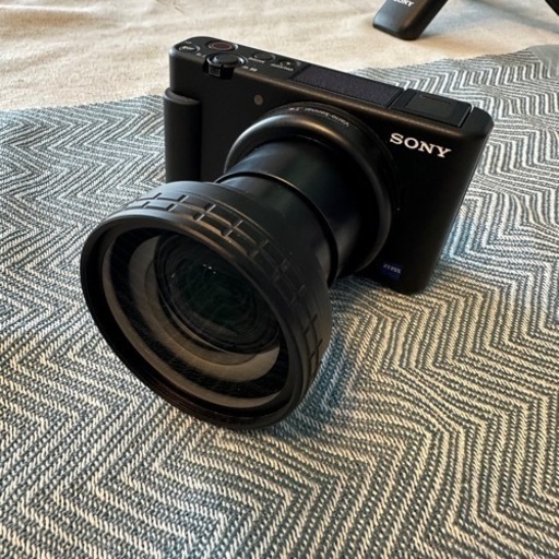 SONY ZV-1 VlogCam 、超広角レンズ付