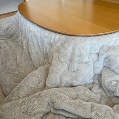 無印良品 楕円こたつテーブル