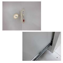 レンジボード 大型 幅120×奥行50×高さ201㎝ コンセント付き 