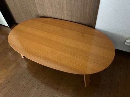 【お譲り先決まりました】無印良品　楕円こたつ