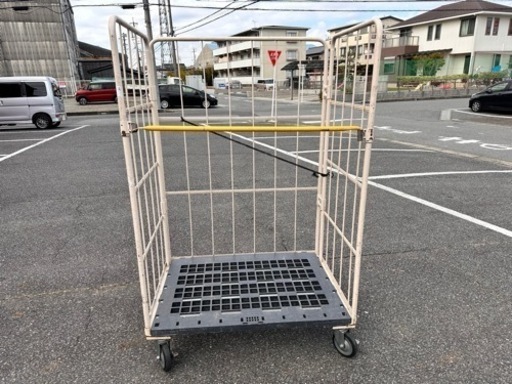 かご台車　幅111 奥61 高さ170cm