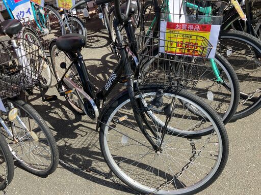 GRAPHIS  GR-CITY 6段ギア付き ２４インチ 自転車 No.709● ※現金、クレジット、スマホ決済対応※