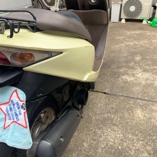 実働 現状販売 ディオチェスタ AF62 クリーム 格安 自賠責7ヶ月付き 