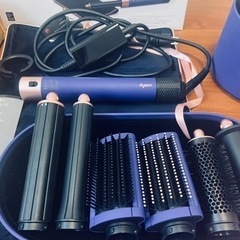 [美品]Dyson Airwrap™マルチスタイラー Complete Long ピンクブルー