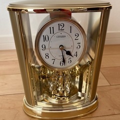 CITIZEN サルーン　回転飾り付き置き時計