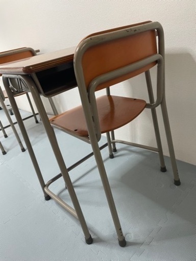 学校机（4セット) 4セット】 オカムラ necos 学校 学習机 椅子 高さ