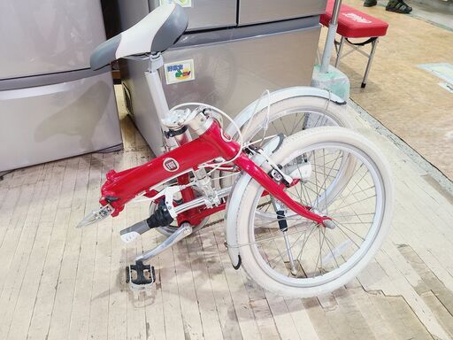 FIAT20インチ折りたたみ自転車 折りたたみ自転車 20インチ シマノ製6段