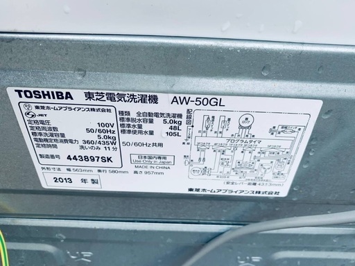 送料設置無料❗️業界最安値✨家電2点セット 洗濯機・冷蔵庫305