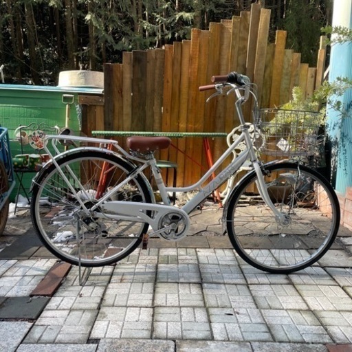 【4125】シティ　サイモト　26インチ　前後タイヤ新品　12,700円（防犯・税込）