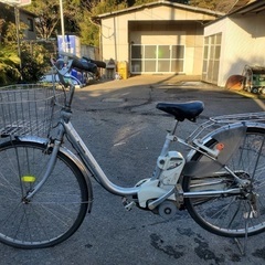 ♦️ET703番 Panasonic   END63電動自転車