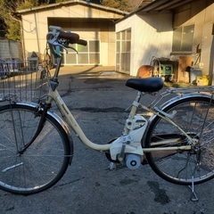 ♦️ET704番 Panasonic   END63電動自転車