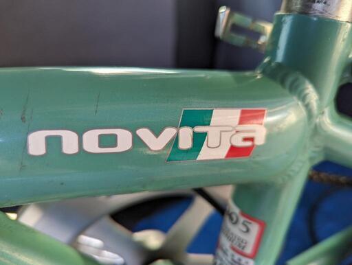 【大幅値下げ】Bianchi NOVITA 折り畳み ミニベロ チェレステ