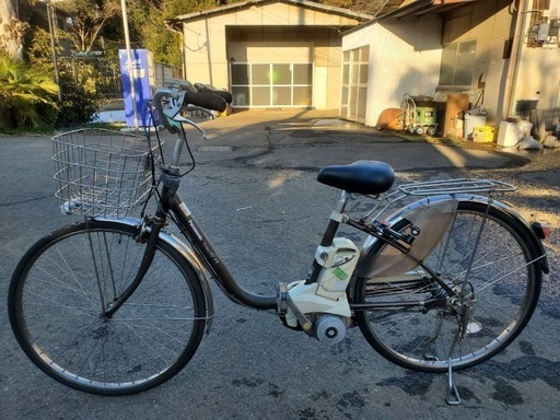 ♦️ET705番 Panasonic   ENE632電動自転車