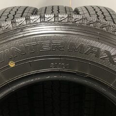 DUNLOP WINTER MAXX SV01 175/80R14 99/98N LT 14インチ スタッドレス 4本 19年製 バリ溝 バネット ライトエース等　(MTJ473) クレジットカード QRコード決済可能