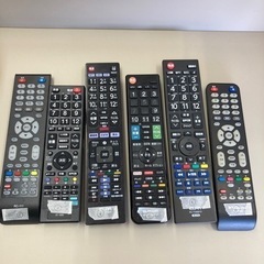 リモコン　テレビ用リモコン　1つ300円〜