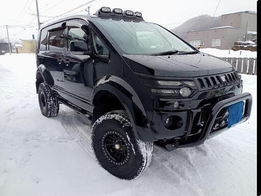 D5三菱デリカ4WD 1.5インチアップ送料無料23000円 装備