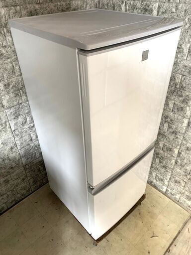 全国送料無料★3か月保証★冷蔵庫★シャープ★2019年★137L★SJ-14E6-KW★R-457