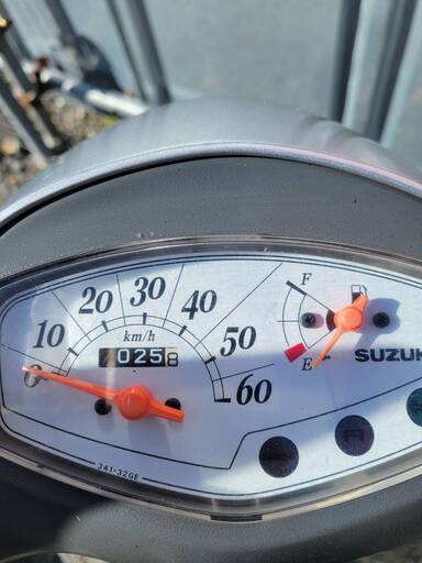 7633 スズキ レッツ4 CA45A 実動 良好 整備済み 原付バイク売ります