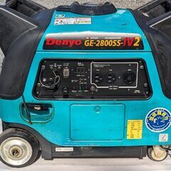 【ネット決済】デンヨーインバーター発電機GE2800SS-Ⅳ２　...