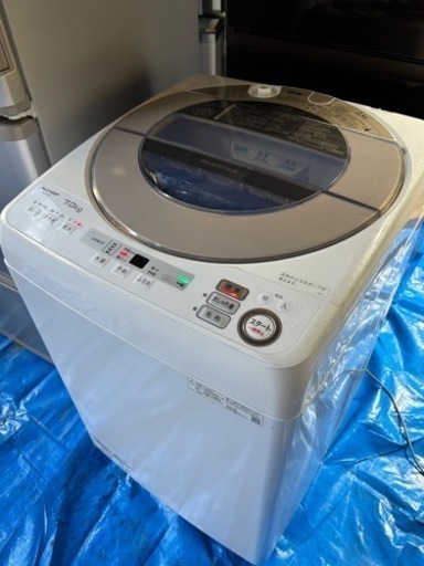 SHARP シャープ 洗濯機 ES-SH7C 7kg 2020年製