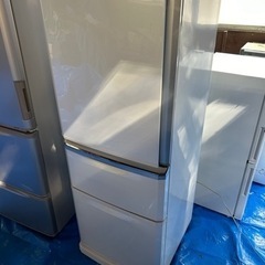 大容量　MITSUBISHI MR-C34RL-W 三菱 冷蔵庫