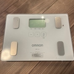 （受け渡し決定）オムロン　体重計