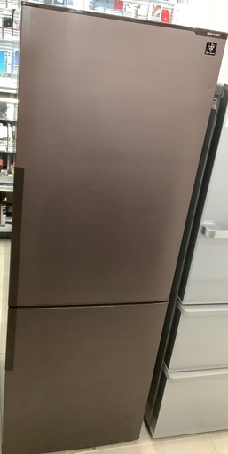 SHARP  2ドア冷蔵庫　SJ-PD27C-T  2017年製