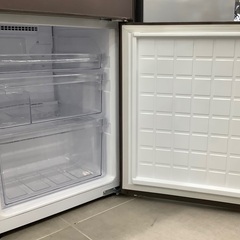 SHARP  2ドア冷蔵庫　SJ-PD27C-T  2017年製