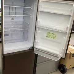 SHARP  2ドア冷蔵庫　SJ-PD27C-T  2017年製