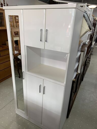 ★来店限定★　ミラー付きシューズボックス
