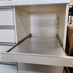 【愛品倶楽部柏店】Pamouna キッチンカウンター 引出5段 