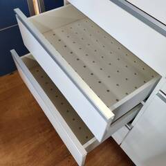 【愛品倶楽部柏店】Pamouna キッチンカウンター 引出5段 