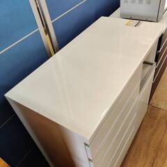 【愛品倶楽部柏店】Pamouna キッチンカウンター 引出5段 